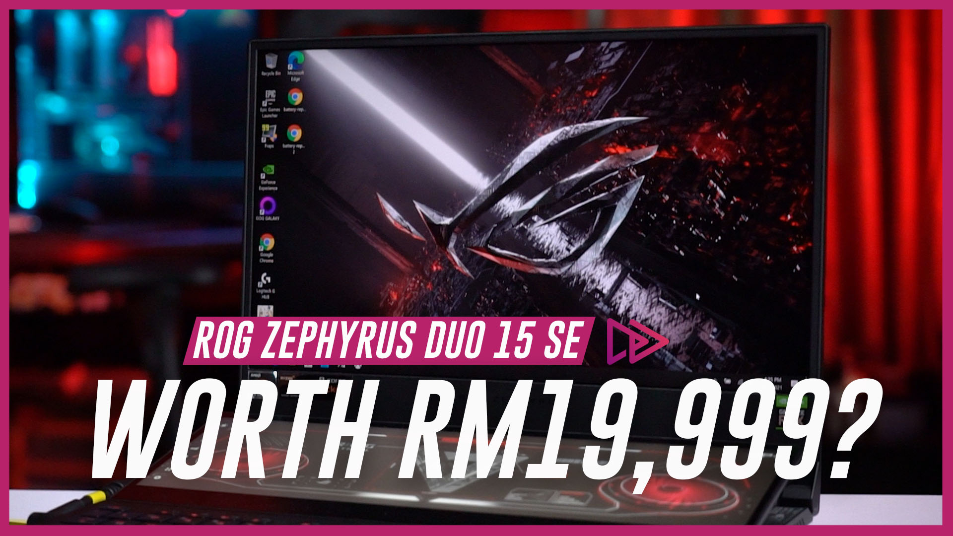 Video: Asus ROG Zephyrus Duo 15 SE Review
