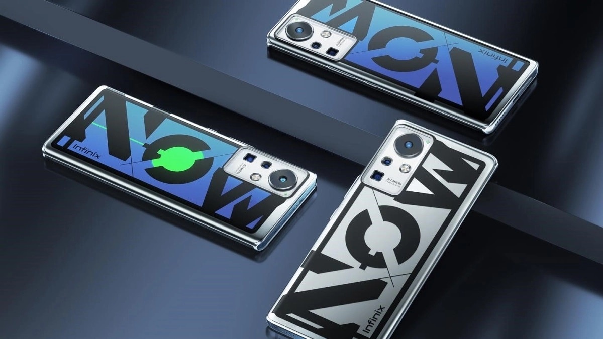 This Infinix Concept Phone Can Fully Recharge in 10 Minutes With a Colour-Changing Back