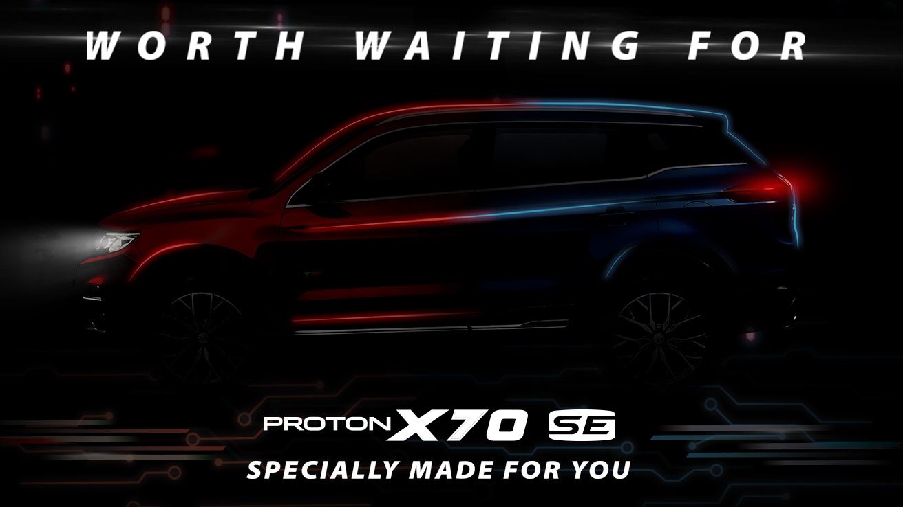 Proton X70 SE Launching on 22 July – 2,000 Units Only