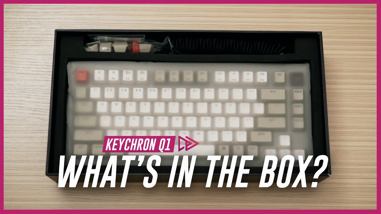 Keychron Q1 Unboxing – What Do You Get for $169?