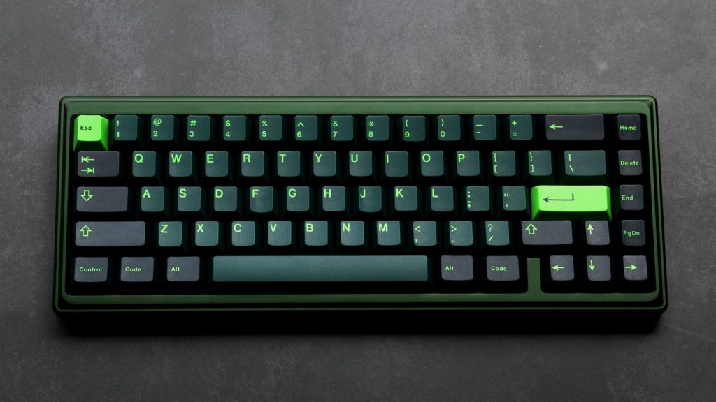 The Ginkgo65 Is a Solid 65% Gasket-Mounted Aluminium Keyboard From $249