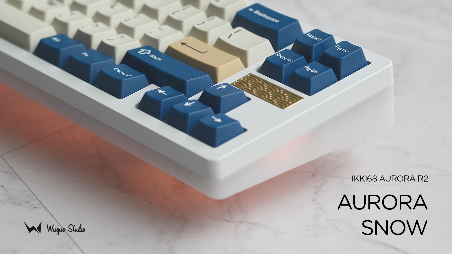 Ikki68 Aurora R2 bluetooth 自作キーボード