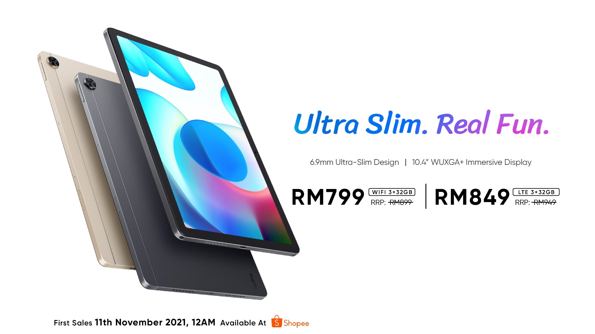 Realme Pad Lands in Malaysia for Only RM799