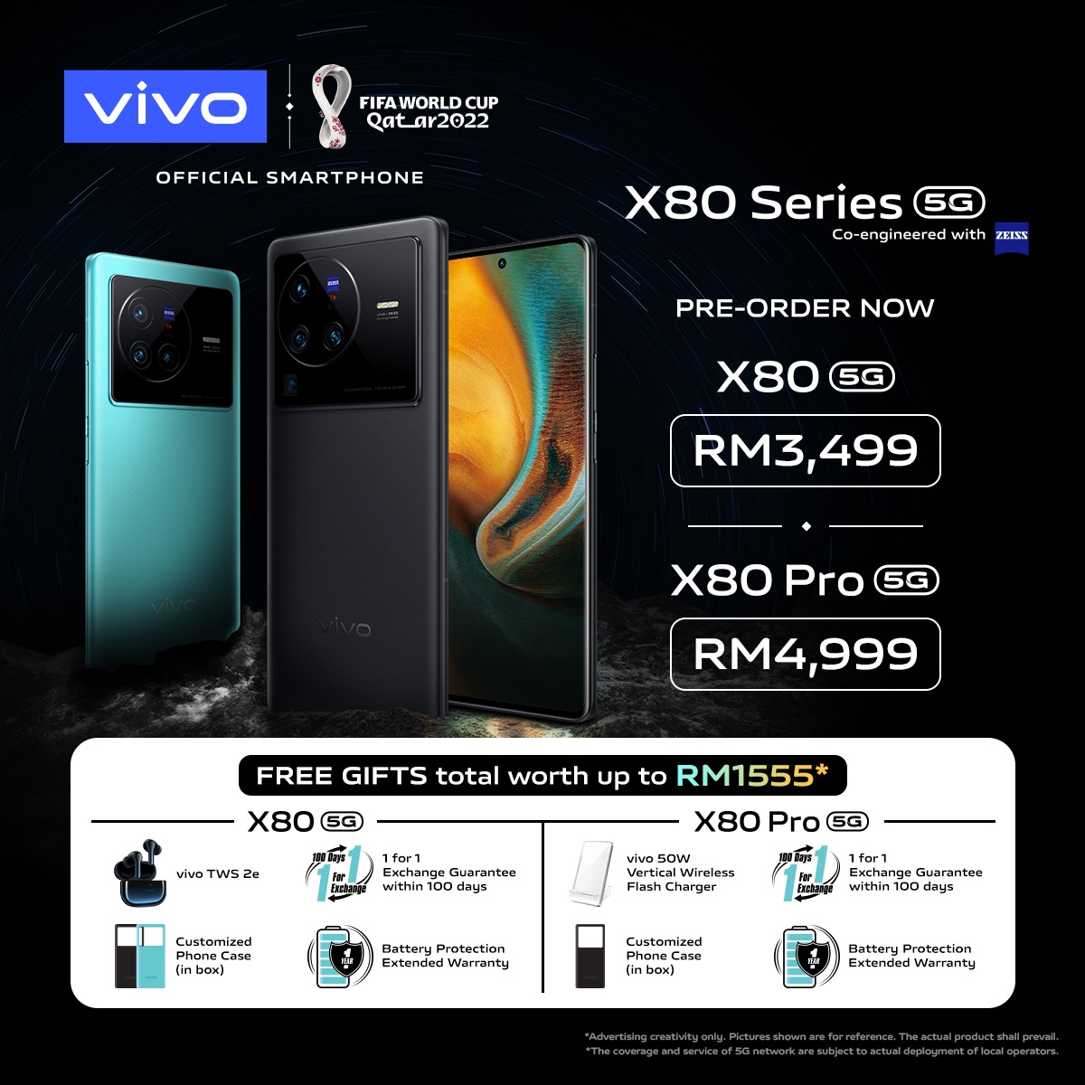 Vivo X80 & X80 Pro Land in Malaysia – RM3,499 to RM4,999