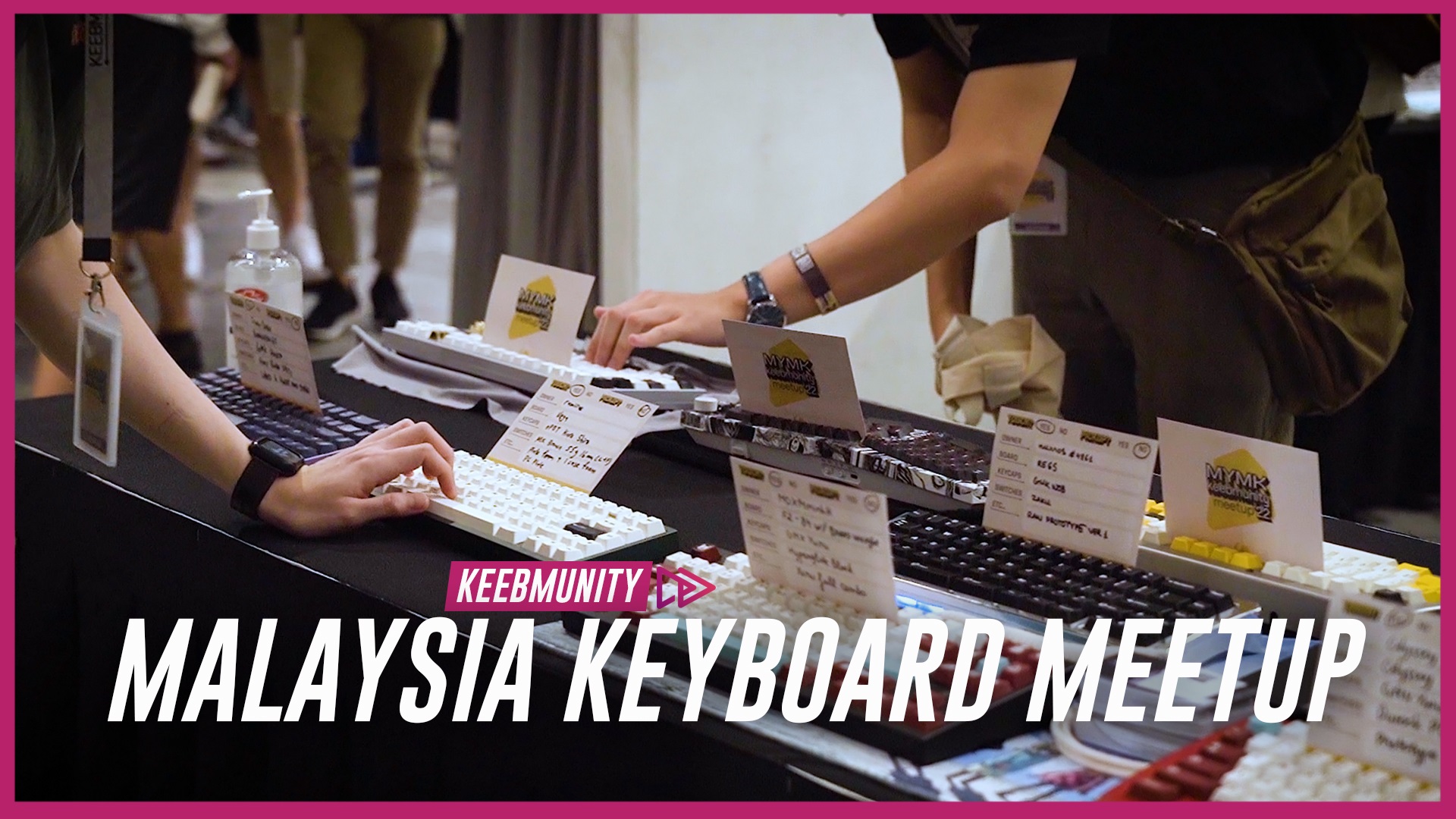Video: MYMK Keebmunity Meetup 2022 – SINGAKBD, Monokei, Axiom & More!