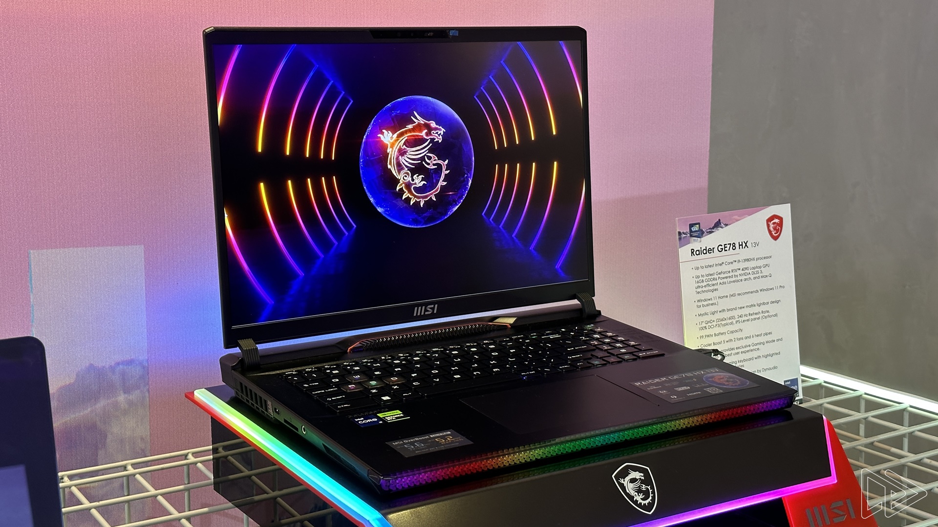 MSI Raider GE78HX Is an RTX 4090 Gaming Behemoth (With a Lightbar) for RM24,999