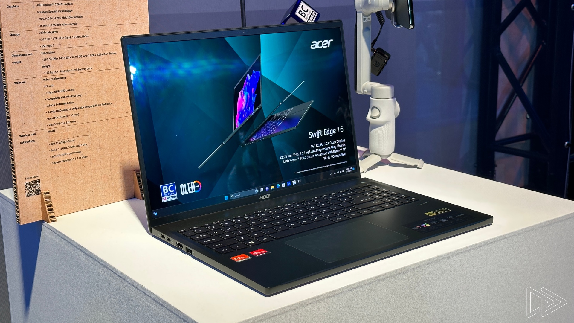 Lightweight Acer Swift Edge 16 With OLED Display Now in Malaysia From RM3,999