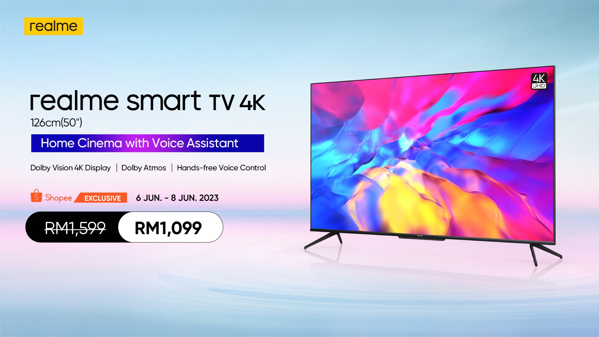 Realme Smart TV 4K Lands in Malaysia for RM1,599 – Early Birds Get RM500 Discount