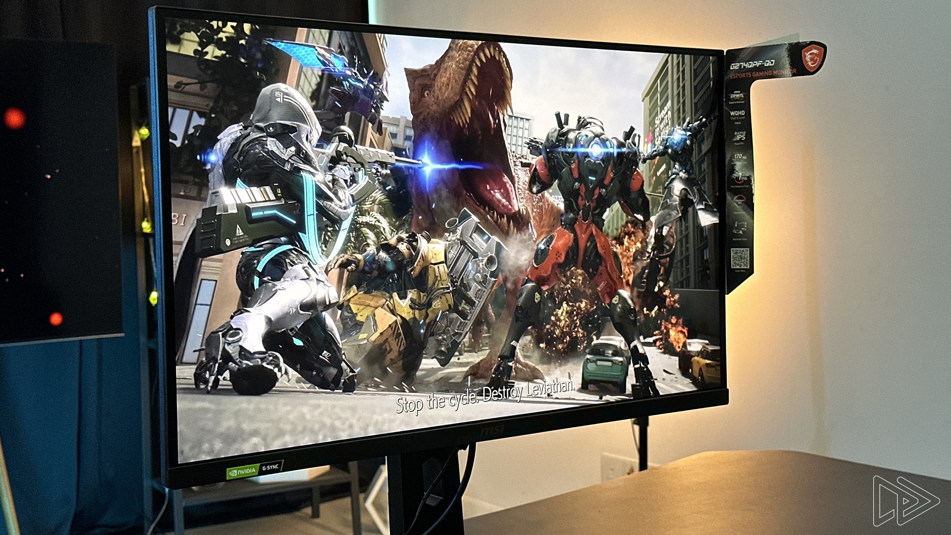 Playing Exoprimal on MSI G274QPF-QD – 27″ WQHD 170Hz Gaming Monitor for RM1,299
