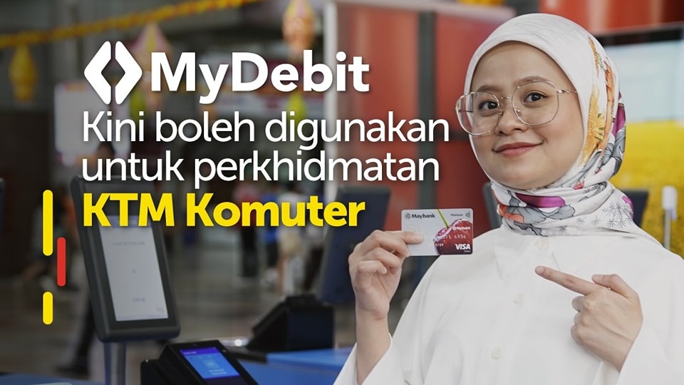 KTM Komuter Now Supports MyDebit Cards – RM30 Pre-Auth Charge