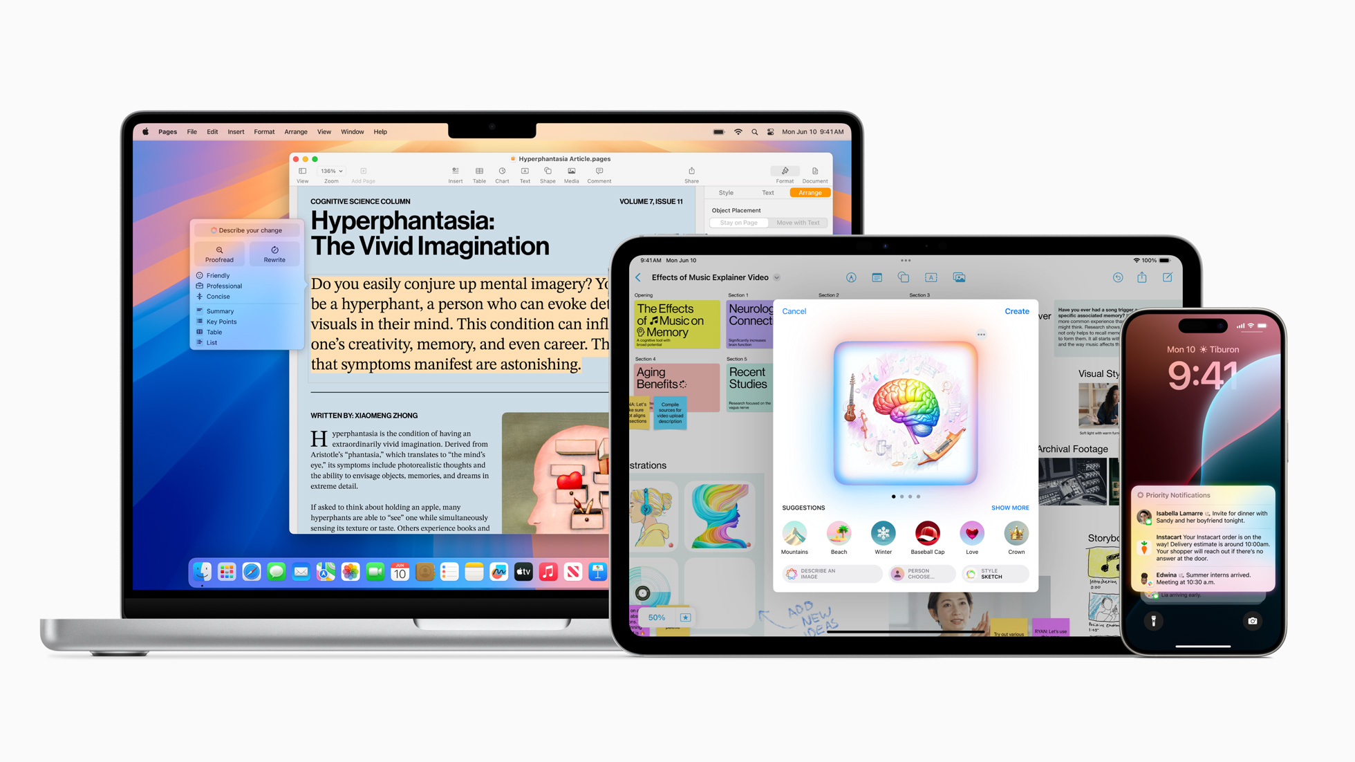Apple Intelligence Official – AI System for iPhone, iPad, Mac