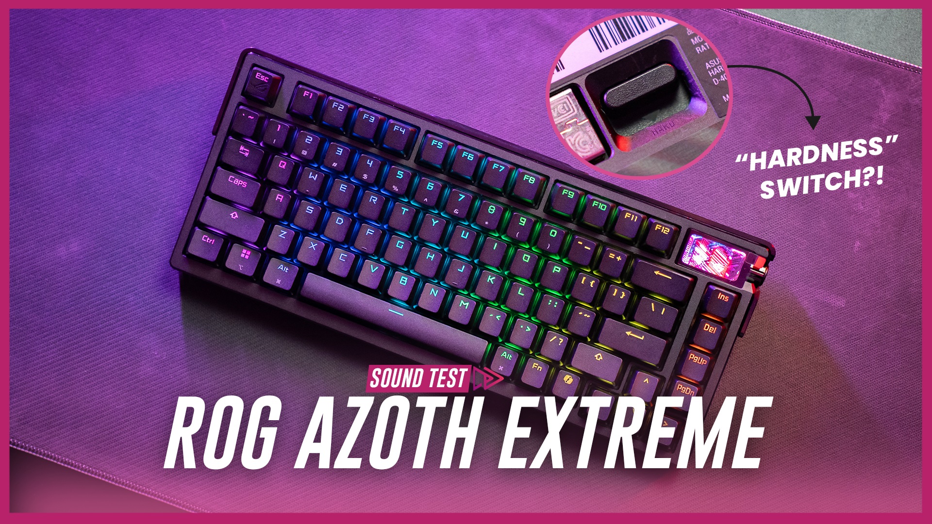 Video: ROG Azoth Extreme Sound Test – Worth $499?