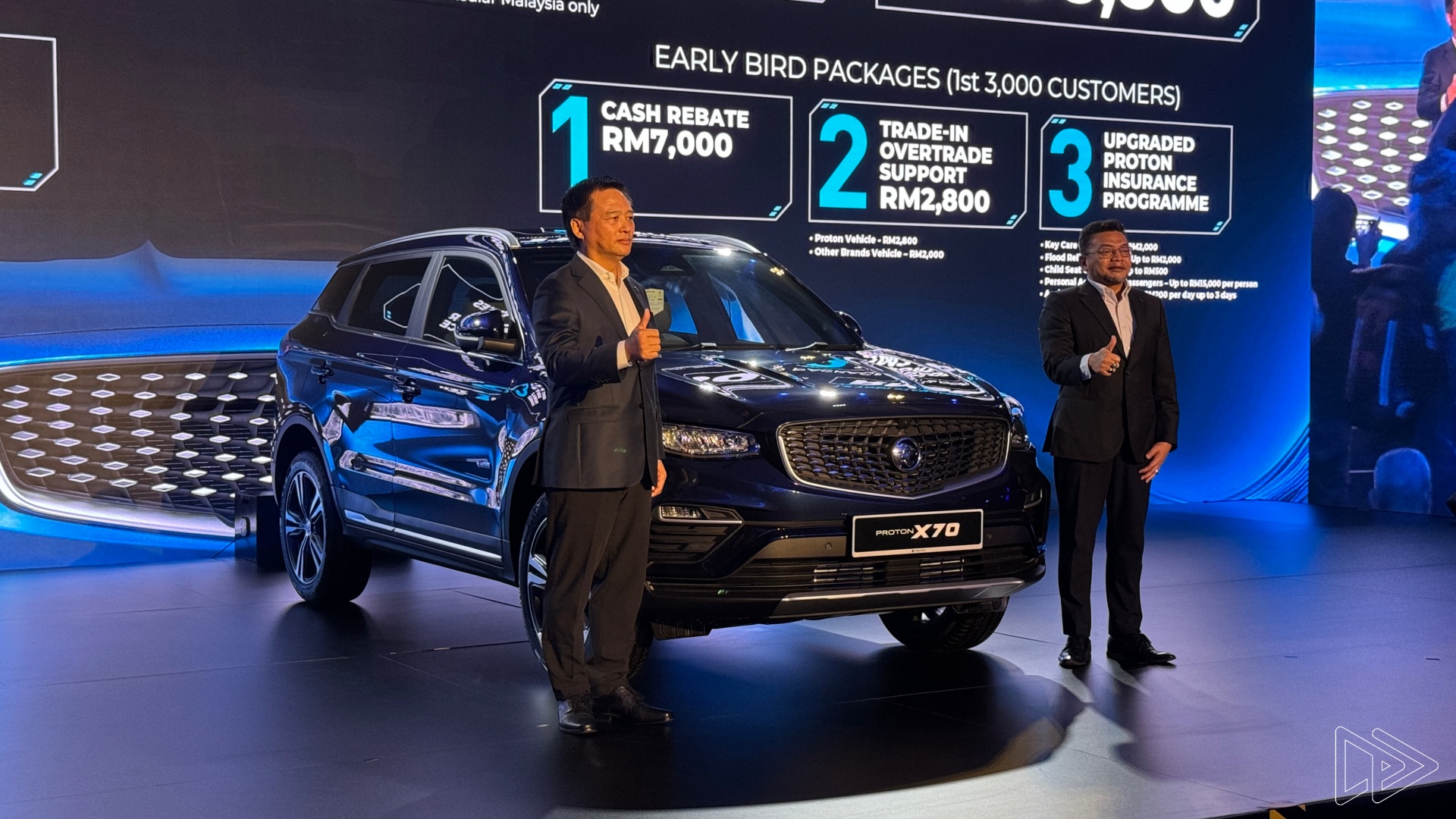 2025 Proton X70 Official – First Proton Model With Apple CarPlay & Android Auto From RM99k