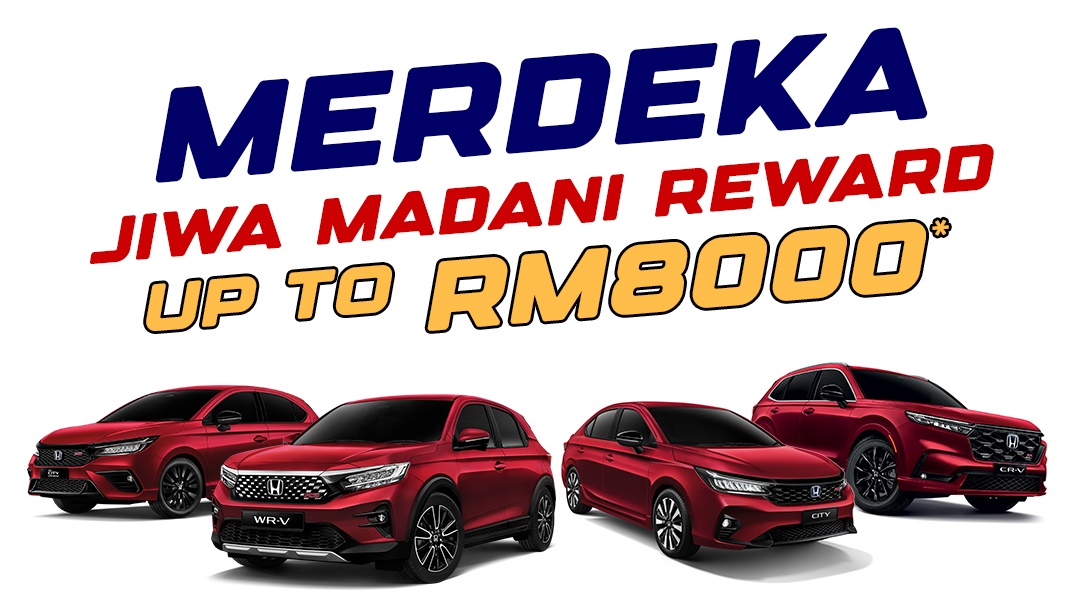 Honda Malaysia Adds Extra Discount for August 2024 – Up to RM8,000 Rebate Now