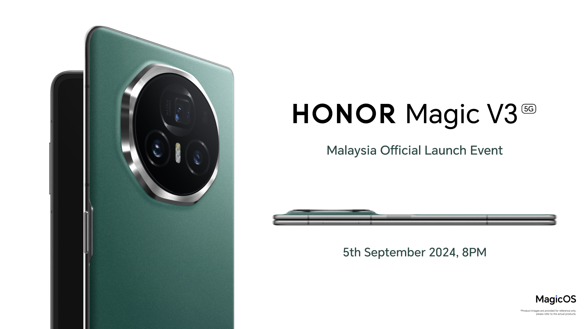 Honor Magic V3 Launching in Malaysia 5 September – 9.2mm Foldable Phone