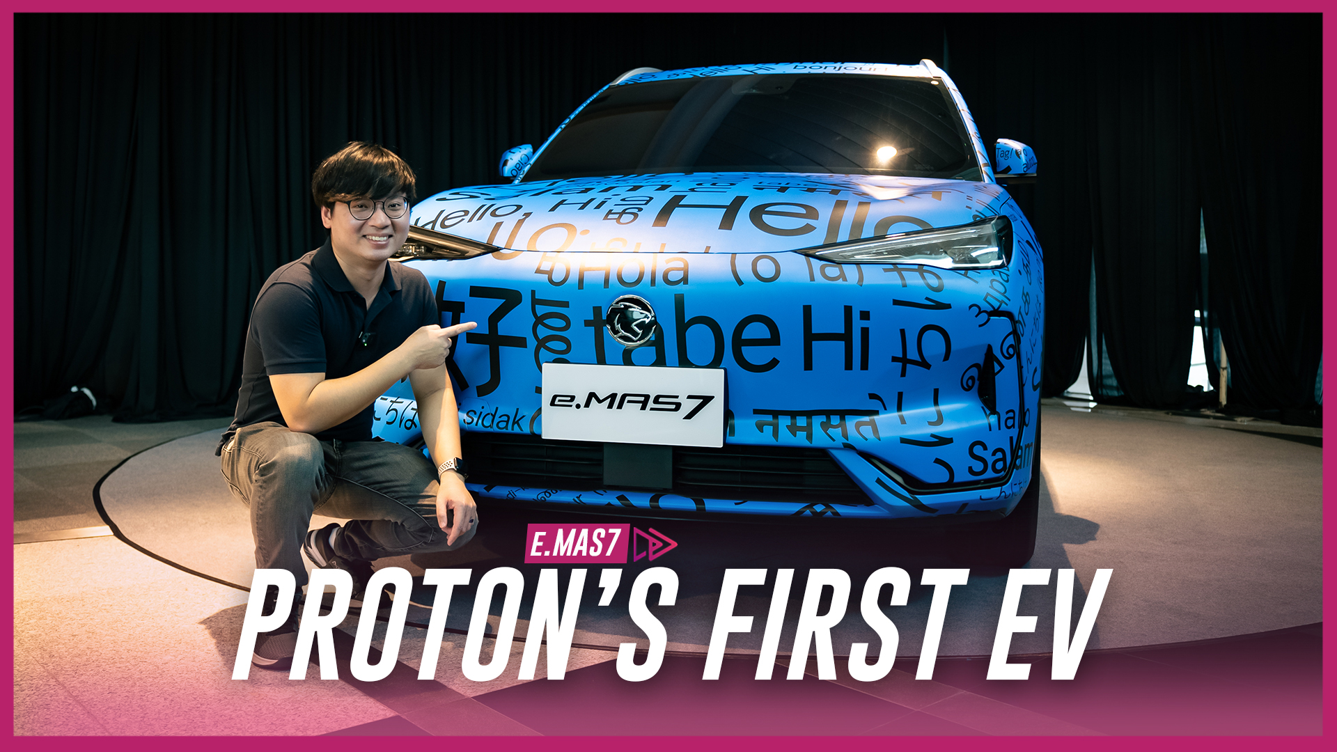 Video: Proton e.MAS 7 – Malaysia’s First Local EV Launching December 2024