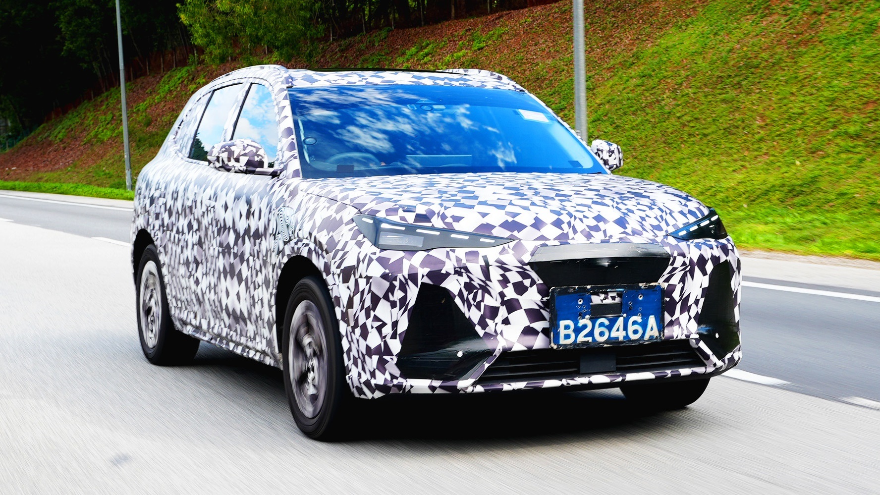 Here Are Official Spy Shots of the Proton e.MAS 7 – Rigorously Tested for Malaysian Roads