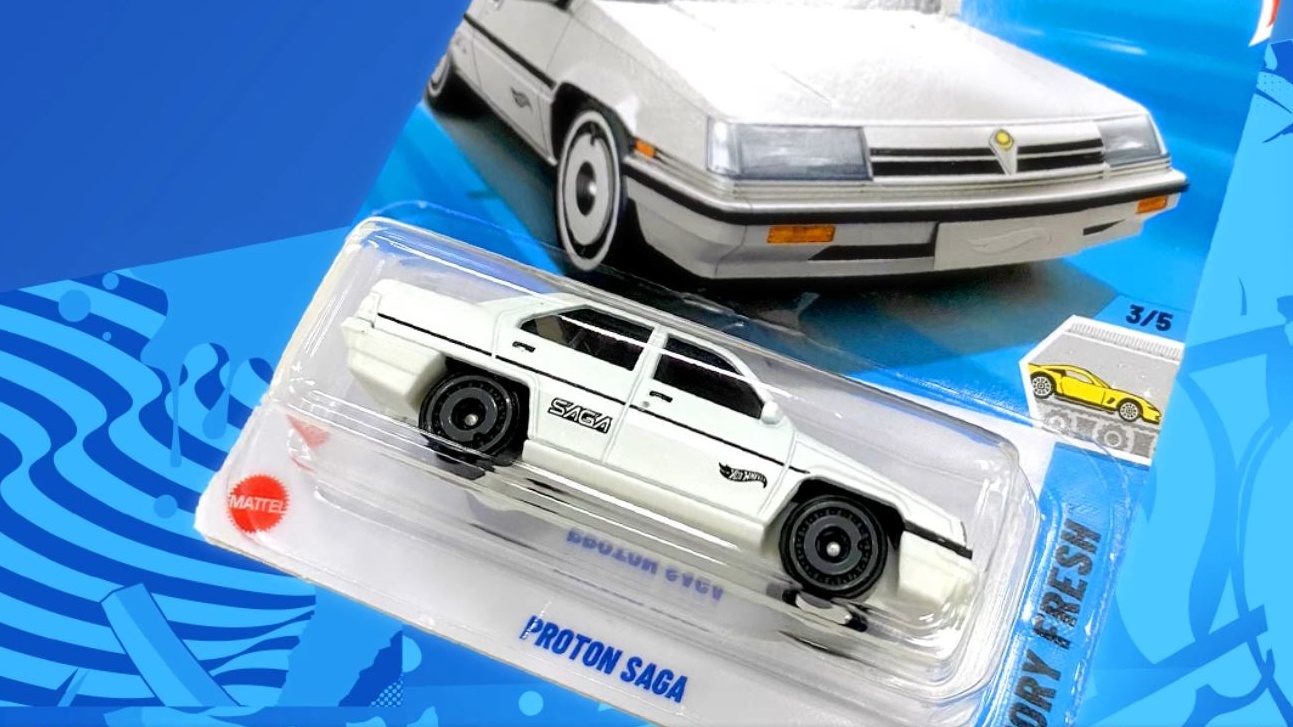 Hot Wheels Releasing Another Proton Saga Model, Now in White