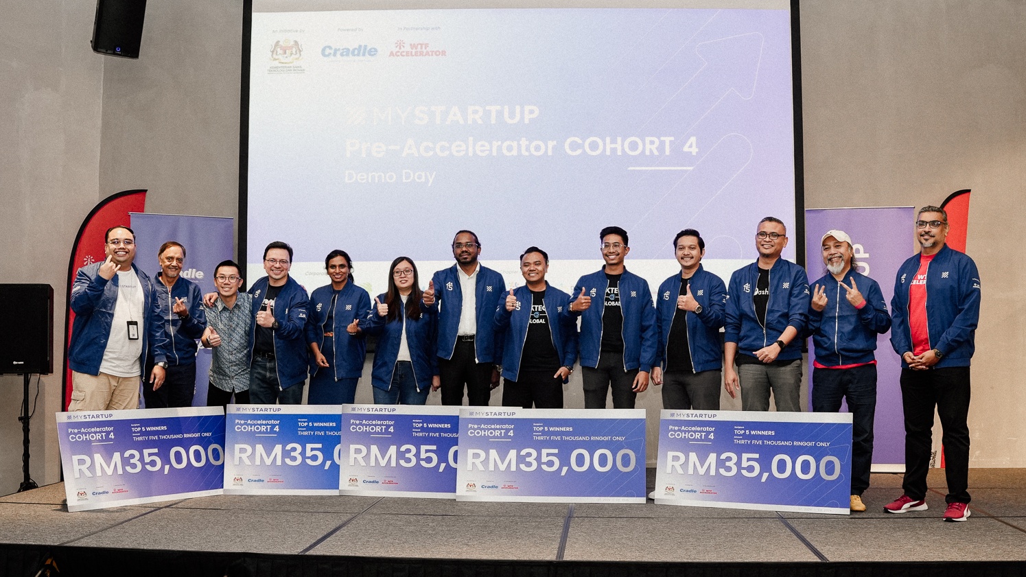 MYStartup Pre-Accelerator Programme Rewards 5 Startups RM35,000 Each
