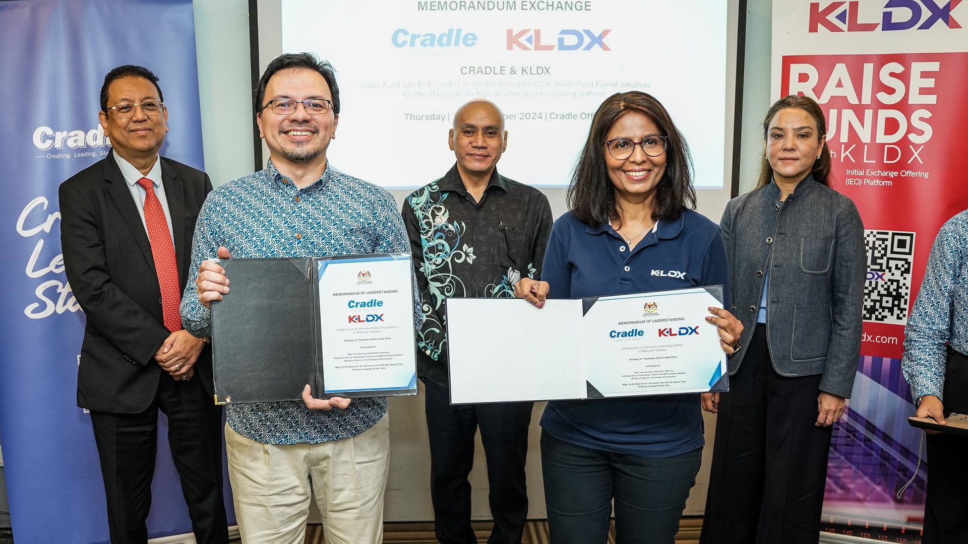 Cradle & KLDX Establish Alternative Fundraising Platform for Malaysian Startups