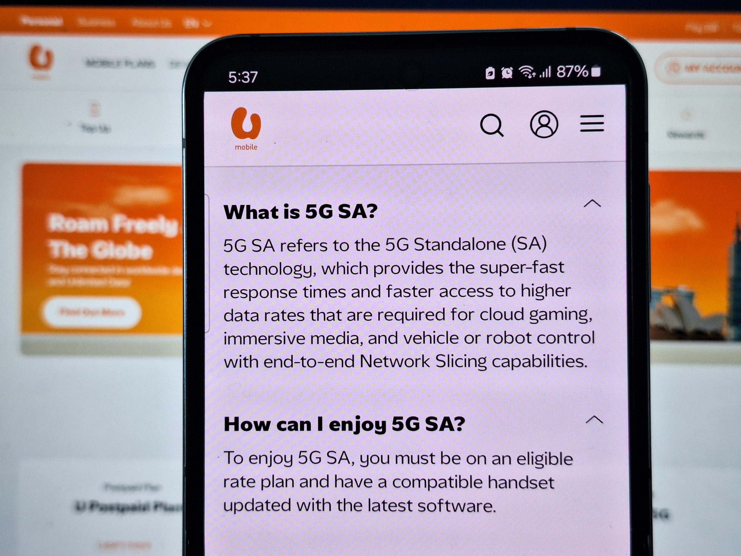 U Mobile Rolls Out 5G Standalone (SA) Access for Select Plans