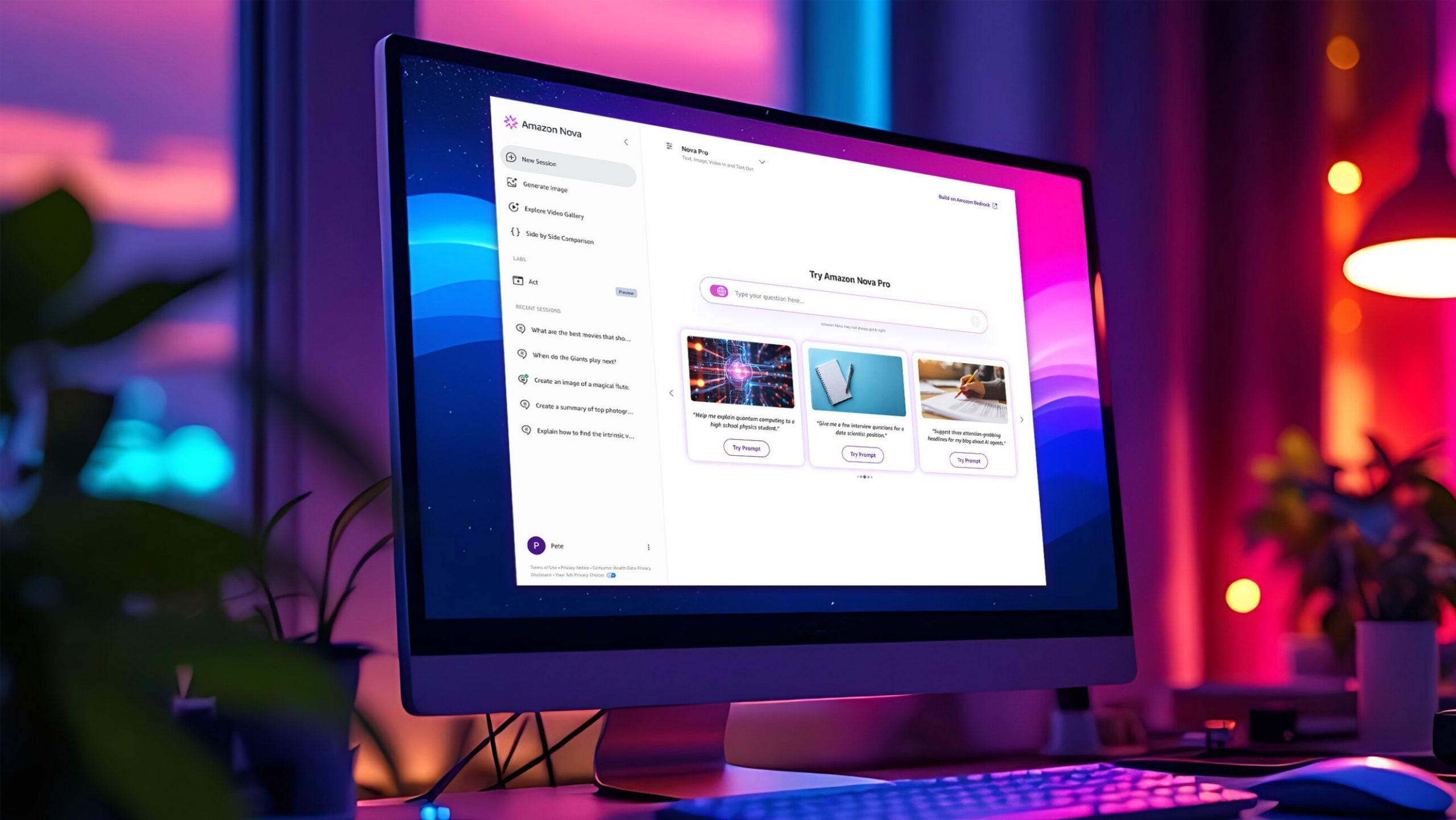 Amazon Introduces Nova Act – AI Agent for Browser-Based Task Automation