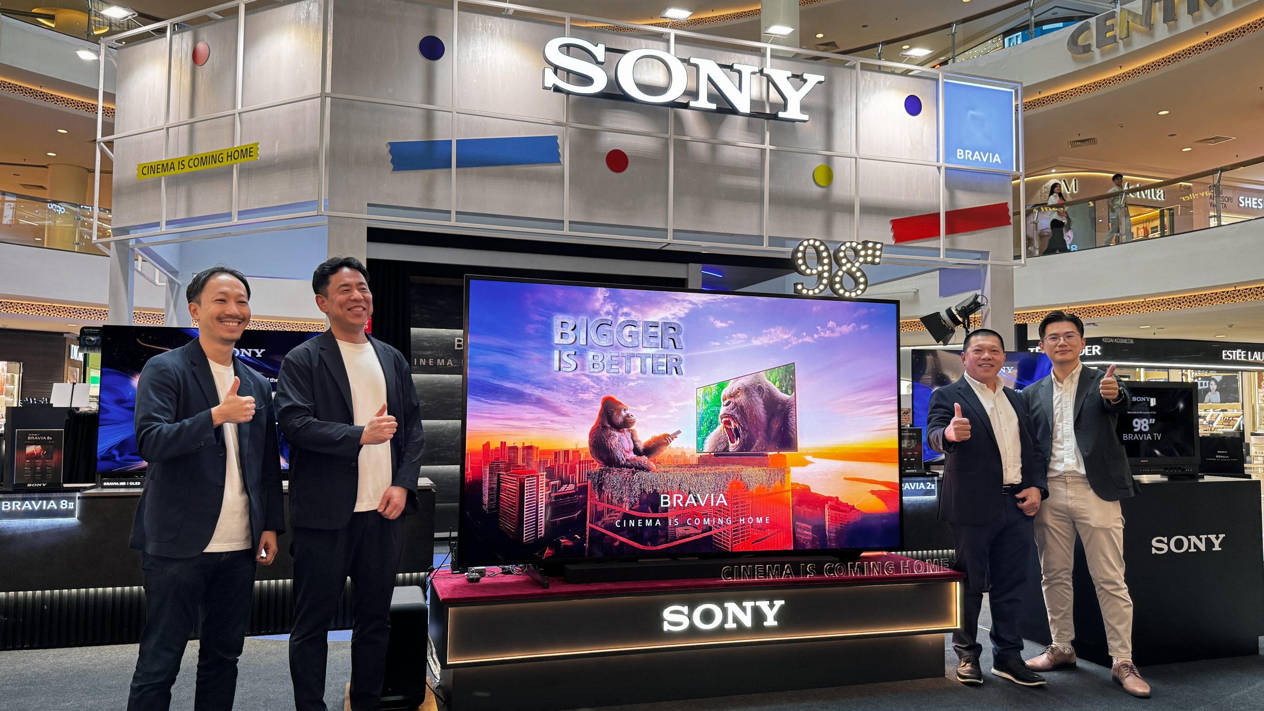 Sony’s Massive 98-Inch BRAVIA 5 Now Available in Malaysia with New 2025 TV Lineup