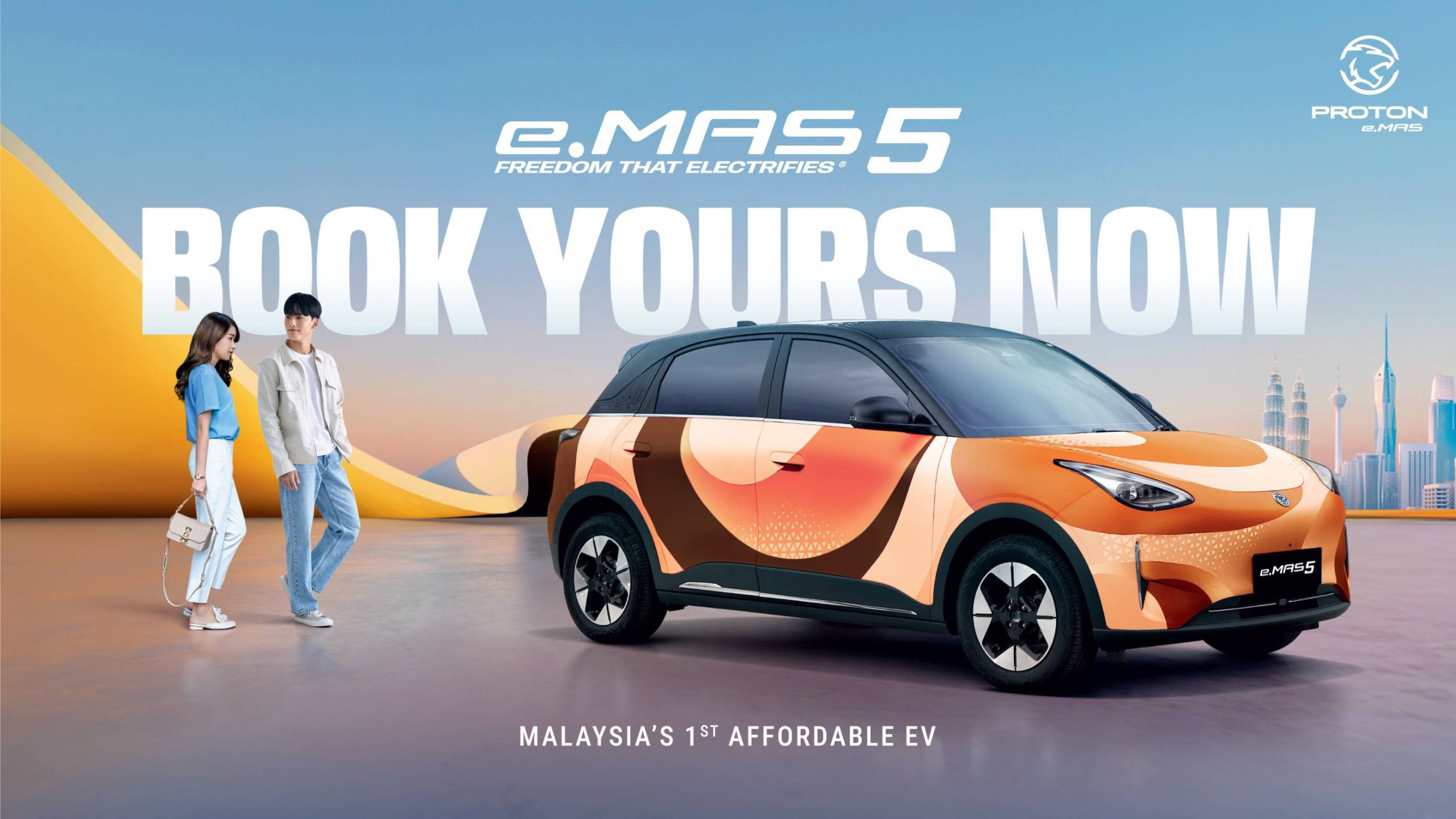 Proton e.MAS 5 Priced Between RM60,000 to RM80,000 – Two Variants Available for Booking