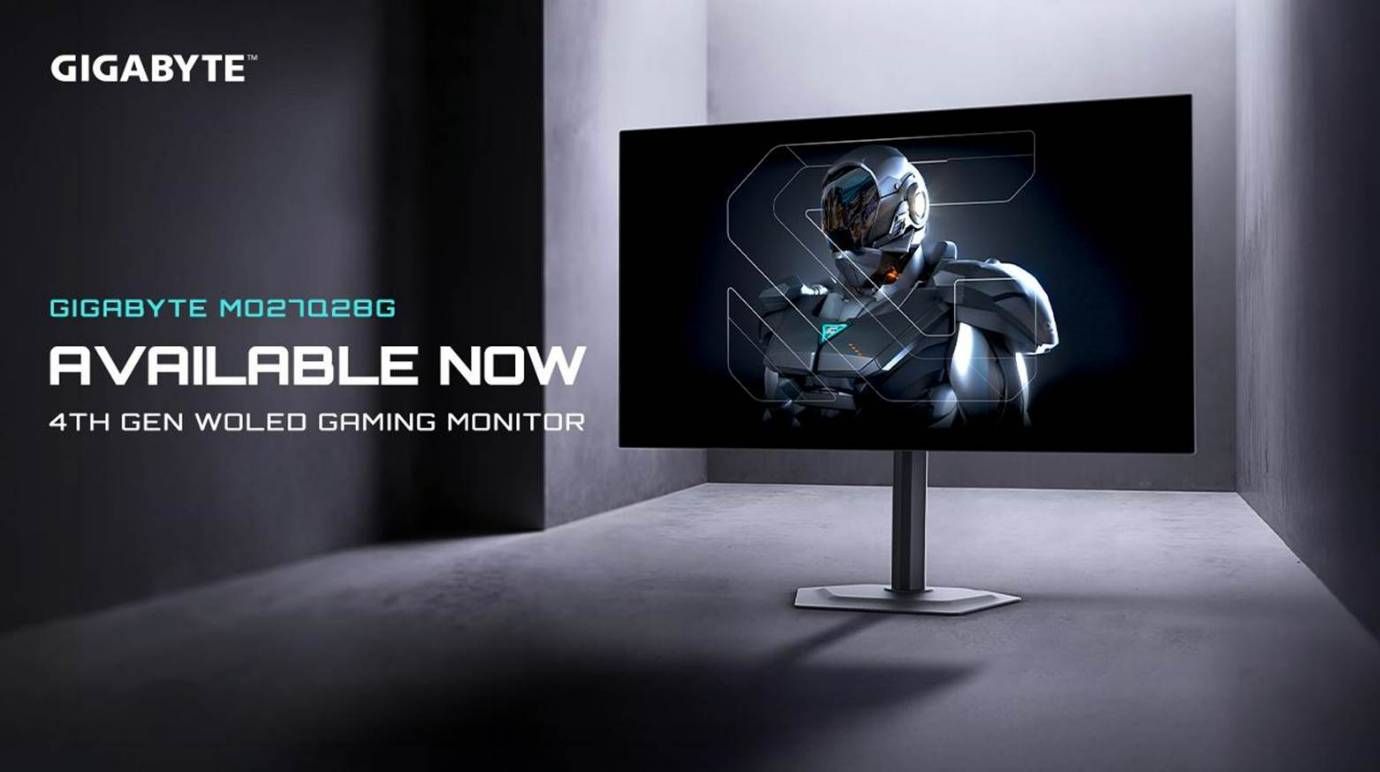Gigabyte Launches MO27Q28G QHD OLED Gaming Monitor in Malaysia at RM2,999
