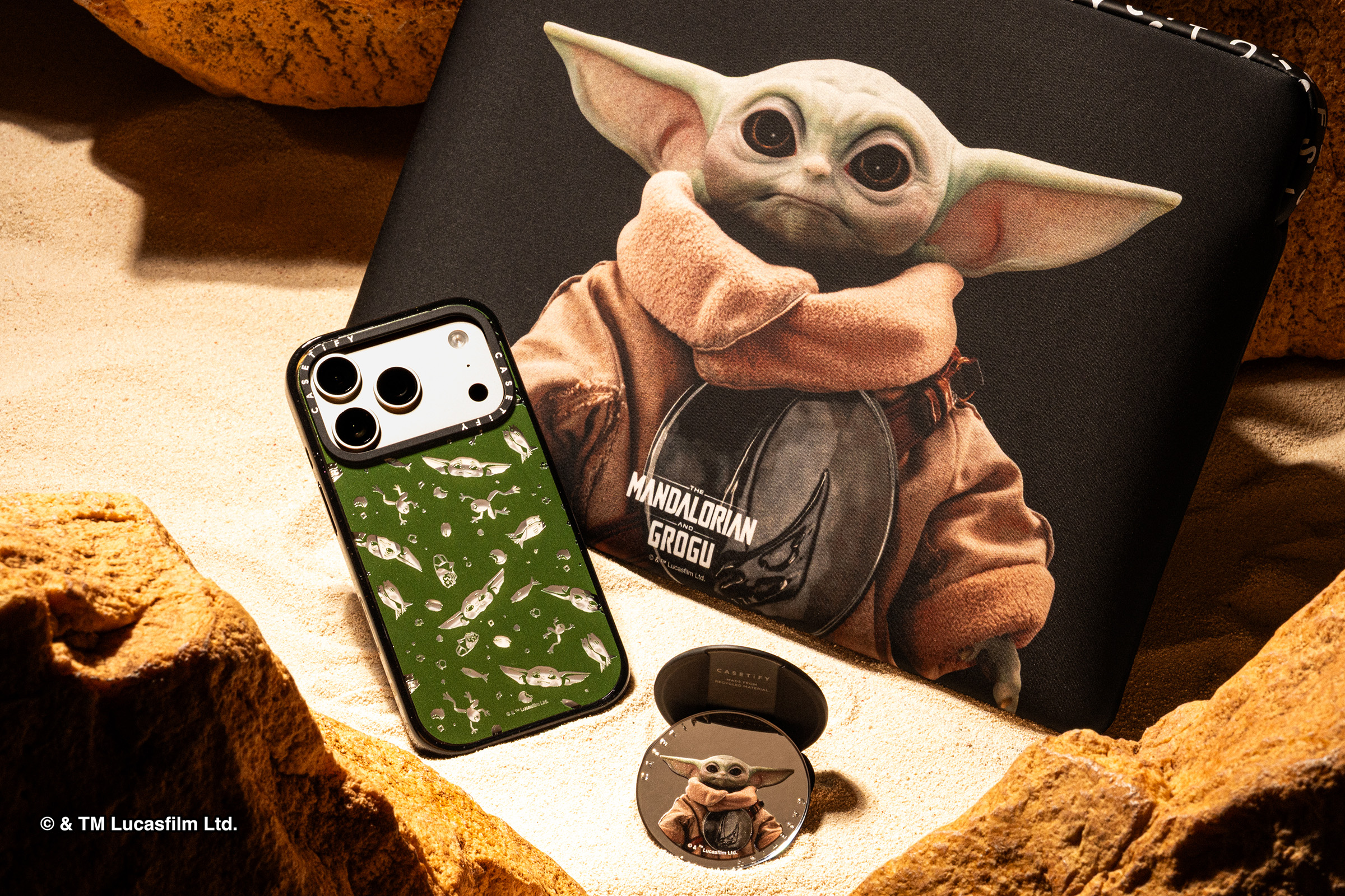 CASETiFY Launches New The Mandalorian and Grogu Accessories Collection