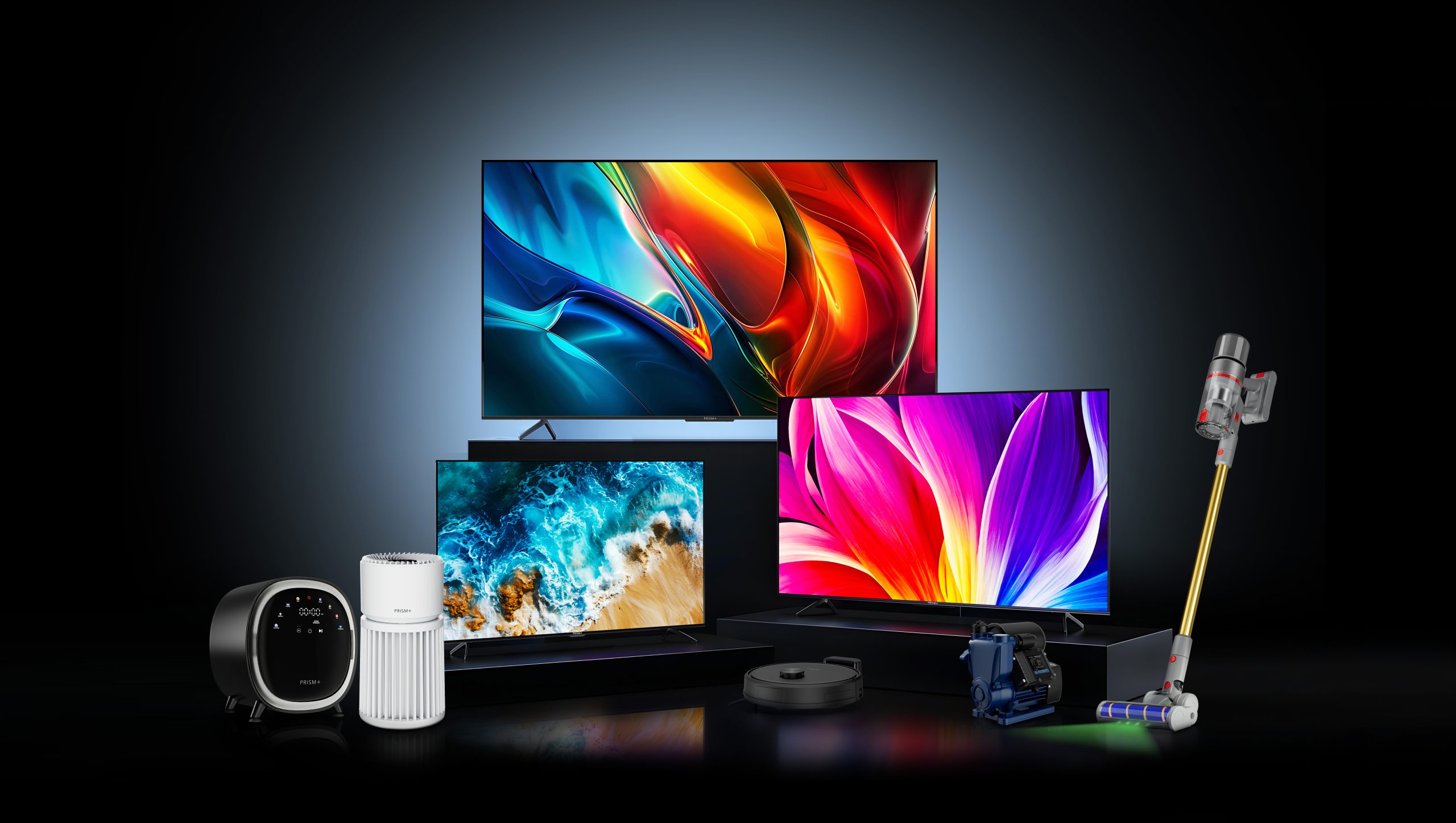 PRISM+ Launches AI TV 2026 Series, Smart Vacuums, Water Pump and More in Malaysia