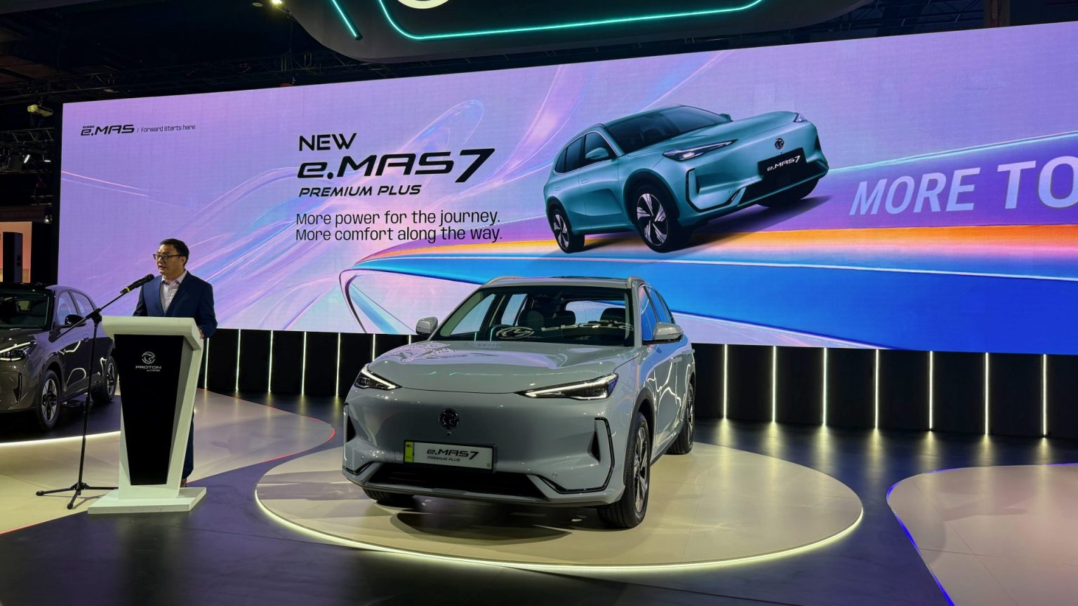 Proton e.MAS 7 Premium Plus Launched at KLIMS 2026 with 450km WLTP Range, Starting From RM118,800