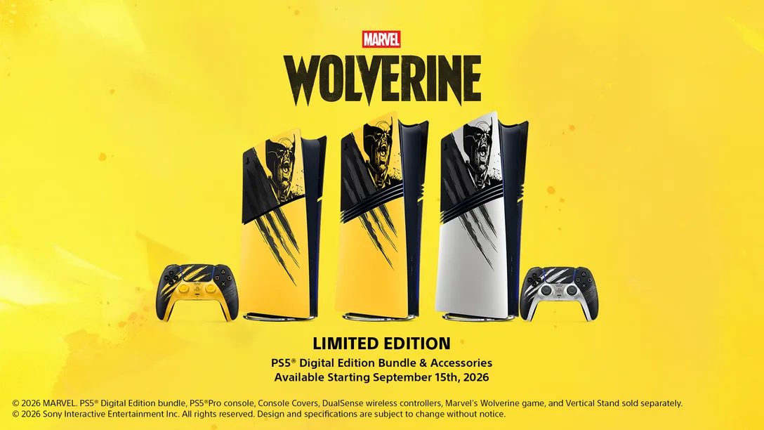 Sony Reveals Marvel’s Wolverine Limited Edition PS5 Bundle and Accessories, Pre-Orders Open 19 August