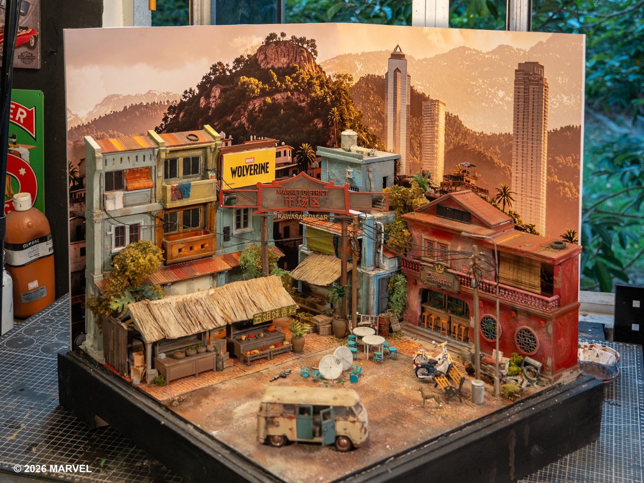 Marvel’s Wolverine Celebrates Launch with Detailed Madripoor Diorama