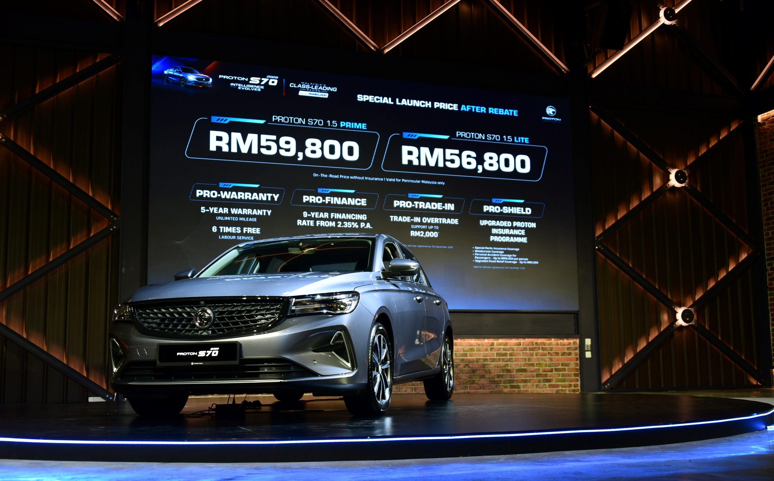 Proton S70 Lite and Prime Officially Launched, Starting From RM56,800